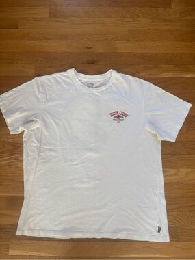 Ron Jon Billabong White Short-Sleeve Graphic Tee - White